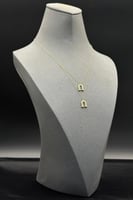 عقد دورين ذهب تصميم الماس عيار 18 وزن من 1.3 الى 1...