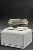 اسوارة ذهب صافي عيار 18 وزن 4.4 جرام