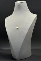 عقد الماس مع لؤلؤ وزن الذهب : 1.77 جرام وزن الألما...