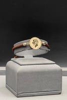 اسوارة قيطان دائري ذهب صافي عيار 18 وزن 1.6 جرام