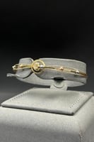 اسوارة كور ذهب صافي ايطالي عيار 18 وزن 4.8 جرام