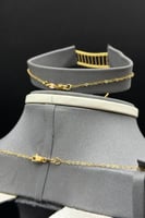 طقم عروس ذهب عيار 21 وزن من 11.7 إلى 11.85 جرام