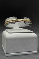 اسوارة شوطين ذهب صافي ايطالي عيار 18 وزن من 1.3 ال...