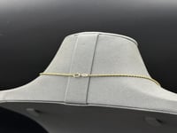 عقد كور ذهب صافي ايطالي عيار 18 وزن 9.2 جرام