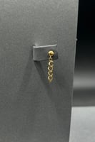 طقم جنزير ذهب عيار 21 صافي بوزن 14.22 جرام