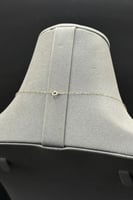 عقد مثلث مع اسوارة ذهب مع صدف ابيض عيار 18 وزن 0.8...