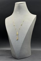 عقد كور نازل ذهب صافي عيار 21 وزن من 1.3 الى 1.4 ج...