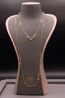 شال دوائر ذهب صافي عيار 21