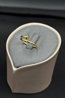 خاتم مسمار ذهب صافي عيار 21 وزن من 1 الى 1.3 جرام