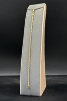 عقد مع اسوارة كور ذهب صافي ملون عيار 18 وزن 18.9 ج...