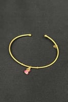 اسوارة اطفال دب ذهب ملون عيار 18 وزن 2.6 جرام