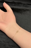 كف نجمة ذهب صافي عيار 18 وزن 0.7 جرام