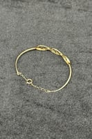 اسوارة اطفال ذهب تصميم الماس عيار 18 وزن 1.7 جرام