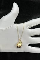 عقد بوتيقا ( حجم كبير ) ذهب صافي عيار 18 وزن 4.3 ج...