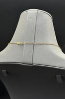 شوكر براشي ذهب بحريني عيار 21 وزن من 8 الى 8.1 جرا...