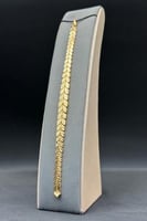 اسوارة أوراق الشجر ذهب صافي عيار 21 وزن 11.1 جرام