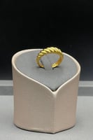 خاتم ذهب صافي عيار 21 وزن 2 جرام