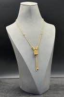 عقد ذهب صافي عيار 21 وزن 6.8 جرام