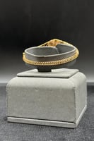 إسوارة مع خاتم ذهب روز قولد عيار 21 فخامة روزا وزن...