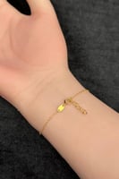 كف مجدول ذهب صافي عيار 21 وزن من 1.5 الى 1.6 جرام