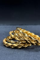 بناجر امواج ذهب صافي عيار 21 وزن من 5.9 الى 8.8 جر...