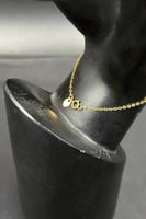 كف مجدول مع كور ذهب صافي عيار 21 وزن 1.8 جرام