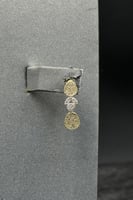 طقم ذهب تصميم الماس عيار 18 وزن 10.6 جرام