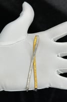 اسوارة حرير ذهب عيار 21 بحجم صغير وزن 5.8 جرام