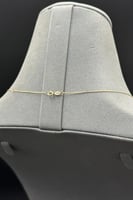 عقد كور متحركة ذهب صافي ايطالي عيار 18 وزن من 0.6...