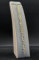 اسوارة جنزير ذهب صافي عيار 18 وزن 3.6 جرام