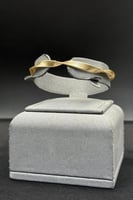 اسوارة قماش ذهب صافي عيار 18 وزن 1.9 جرام