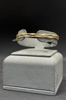 اسوارة شوطين ذهب صافي ايطالي عيار 18 وزن من 1.3 ال...