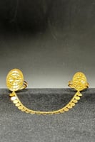 دبل خاتم ذهب صافي عيار 21 وزن 10.8 جرام