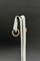 حلق خلية ذهب تصميم الماس عيار 18 وزن من 1.1 الى 1....