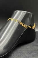 خلخال ذهب عيار 21 وزن 1.9 جرام