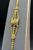 اسوارة ذهب تصميم هندي عيار 21 وزن 8.6 جرام