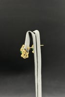 حلق تايجر ذهب تصميم الماس عيار 18 وزن من 4.4 الى 4...