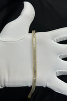 اسوارة ذهب صافي عيار 18 وزن 4.4 جرام