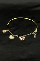 اسوارة ورد الطائف ذهب ايطالي عيار 18 وزن من 4.1 ال...