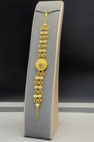 اسوارة زهرة ذهب تصميم هندي عيار 21 وزن 14.6 جرام