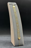 اسوارة ذهب صافي ايطالي عيار 18 وزن 7.8 جرام