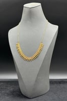 عقد ذهب صافي عيار 21 وزن 5.7 جرام