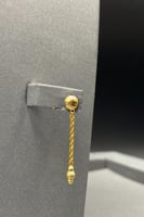 طقم جنزير مع كور ذهب صافي عيار 21 وزن 9.2 جرام