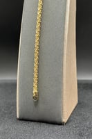 إسوارة كور ذهب صافي عيار 18 فخامة أوريا وزن 8 جرام...