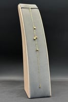 اسوارة قلوب ذهب صافي عيار 18 وزن 0.9 جرام