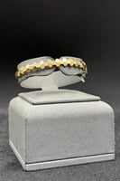 اسوارة خلية ذهب تصميم الماس عيار 18 وزن 7.4 جرام