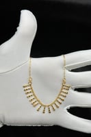 عقد ذهب صافي عيار 21 وزن 3.3 جرام