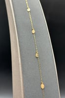 اسوارة ذهب صافي عيار 21 وزن 0.4 جرام