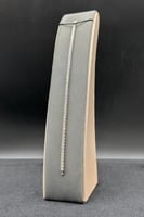 اسوارة تنس ذهب تصميم الماس عيار 18 وزن 9.5 جرام