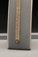 اسوارة كور ذهب صافي ملون عيار 18 وزن 12.9 جرام